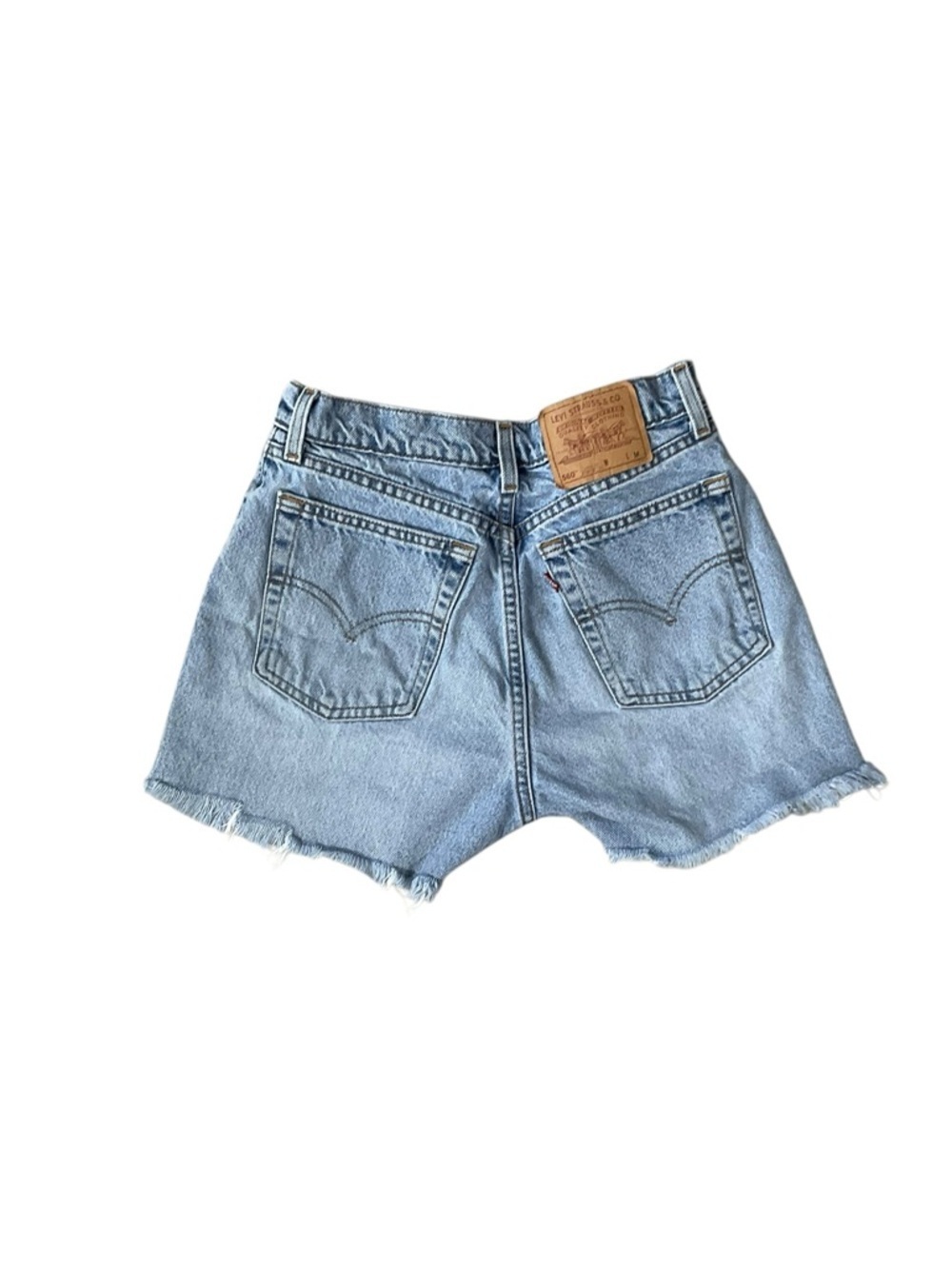 Levi’s 560 Vintage USA Cutoff Denim Shorts Women’s 9 Junior Medium High Rise